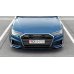 Накладка сплиттер на передний бампер Вариант 2 на Audi A6 C8 S-Line / S6 C8